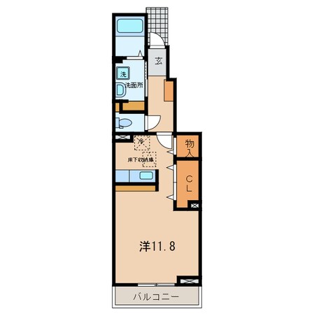 碧南中央駅 徒歩17分 1階の物件間取画像